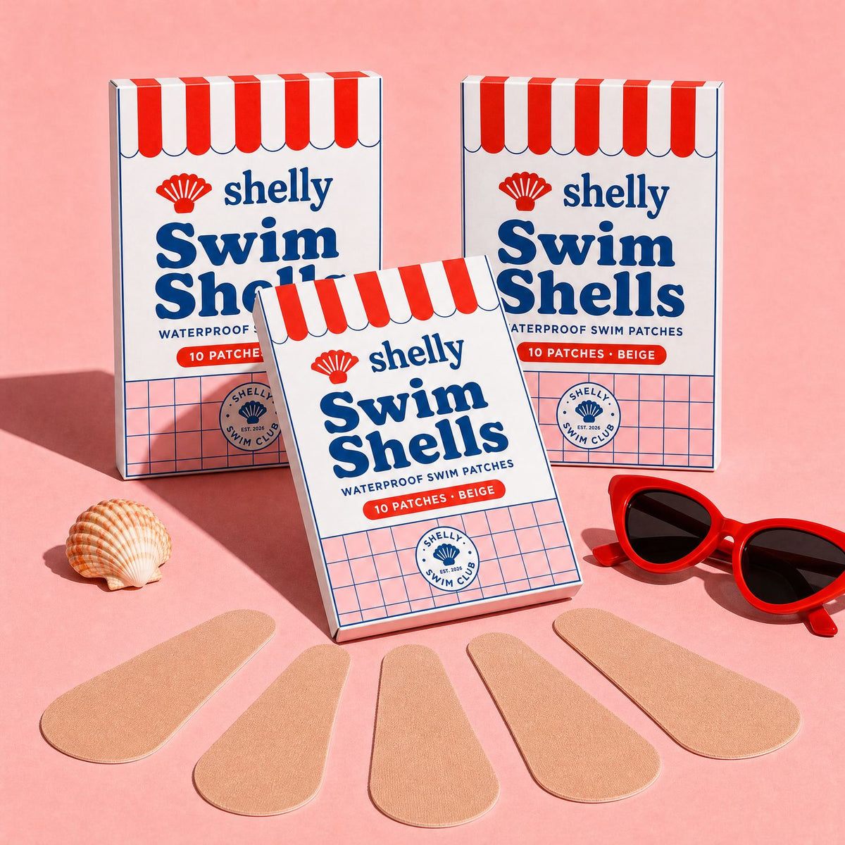 Season Pass: three boxes of Shelly Swim Shells